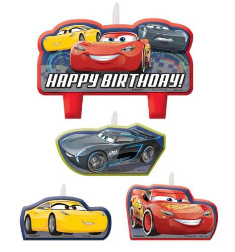 Lightning McQueen Candle Set #2